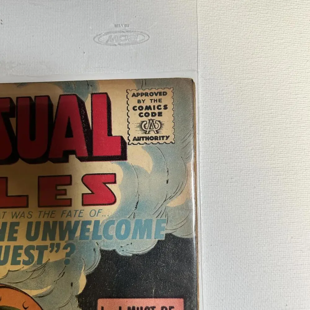 Unusual Tales Comic Book -‎ The Unwelcome Guest - Vintage November Issue